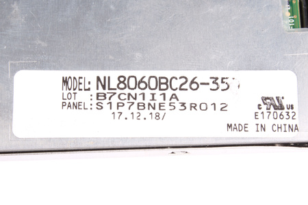 NL8060BC26-35 NLT TECHNOLOGIES MATRICE LCD