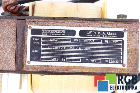 CHOKE BV26617/A INDRAMAT