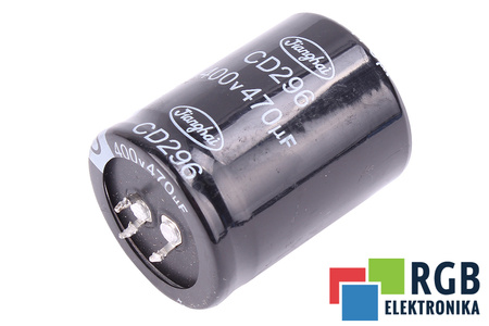 CONDENSATOR CD2964 JIANGHAI 470UF, 400V CONDENSATOR