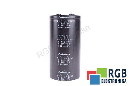 CONDENSATOR 9000UF 200V RUBYCON CEB CONDENSATOR