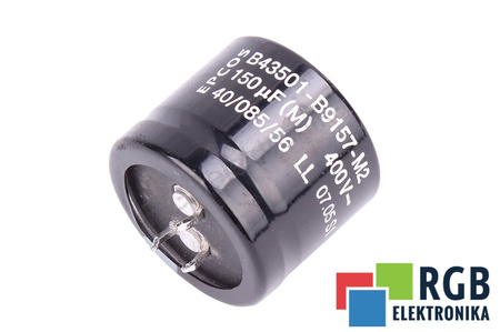 CONDENSATOR B43501-B9157-M2 EPCOS 150UF, 400V