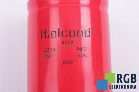CONDENSATOR 2200UF 450VDC ITELCOND CONDENSATOR