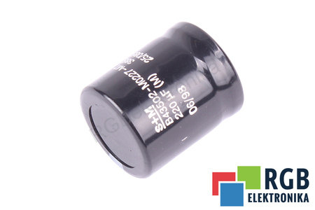 CONDENSATOR B43502-M0227-M7 S+M 220UF, 385V