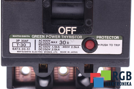 T-30 MATSUSHITA DECONECTOR