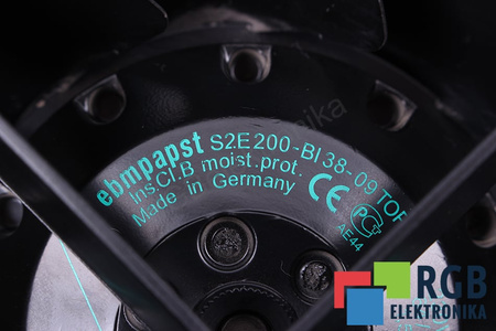S2E200-BI38-09 EBM PAPST PENTRU SXC8 EVANTAI