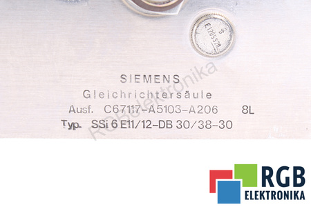C67117-A5103-A206 SIEMENS SSI6E11/12-DB30/38-30