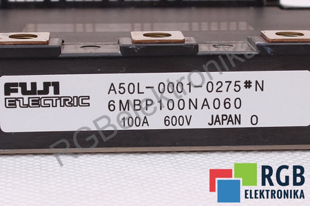 6MBP100NA060 FUJI ELECTRIC A50L-0001-0275#N
