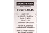FS5751-10-45 SCHAFFNER FILTRU