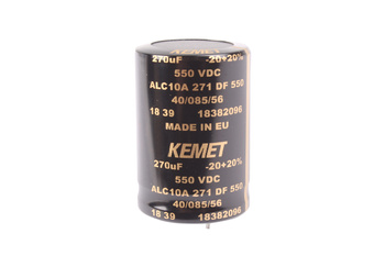 CONDENSATOR ALC10A271DF550 KEMET 270UF, 550V, 35MM, 50MM