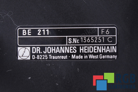 BE211 HEIDENHAIN ID.NR. 22674-01