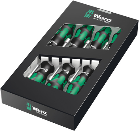 05029510001 WERA 395 HO/7 SM SET DE ȘURUBELNIȚE CU CAPETE TUBULARE ADÂNCI, 7 PIESE