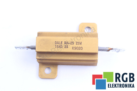 REZISTENȚĂ RH-25 DALE 15 KOHM 15KOHM, 25W REZISTENȚĂ