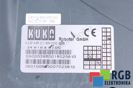 KRC1 KUKA 69-00-398 SPATELE CARCASEI
