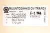 RCHO5330 MUUNTOSAHKO OY 770UH CHOKE