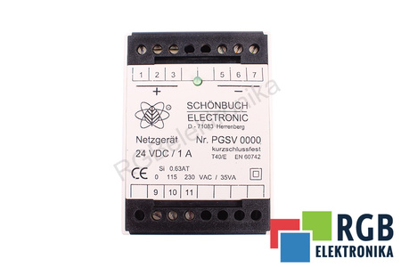 PGSV0000 SCHONBUCH ELECTRONIC RELEU DE SIGURANȚĂ