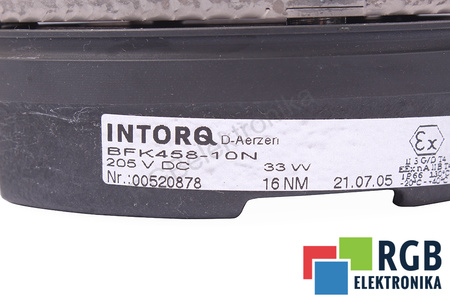 BFK458-10 INTORQ 00520878 FRÂNĂ