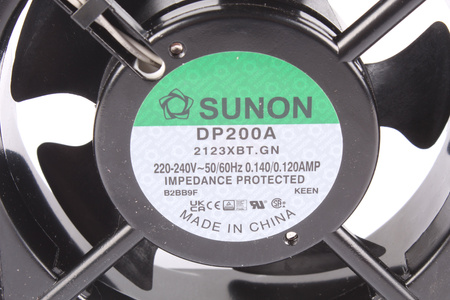 DP200A2123XBT.GN SUNON 120X120X38MM, 230V EVANTAI