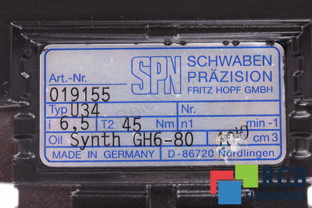 U34 SPN ART.NR. 01955 CUTIE DE VITEZE