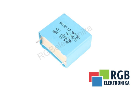 CONDENSATOR B81121 X2 MKT/SH EPCOS 59435 CB114 1UF, 300V CONDENSATOR