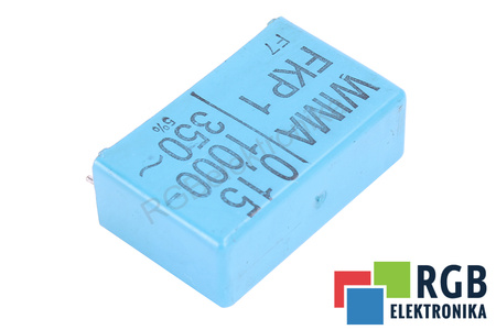 CONDENSATOR 0.15UF FKP1 WIMA 1000VDC, 350VAC CONDENSATOR