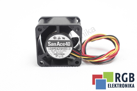 109P0424H3013 SANYO DENKI SANACE40 40X40X28MM, 24V, 0.95A EVANTAI