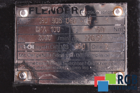 CFA100 ATB FLENDER ATB-LOHER 1809050608-1 CUTIE DE VITEZE