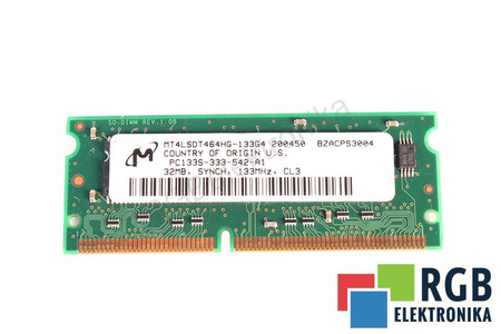 MT4LSDT464HG-133G4 MICRON PC133-333-542 32MB