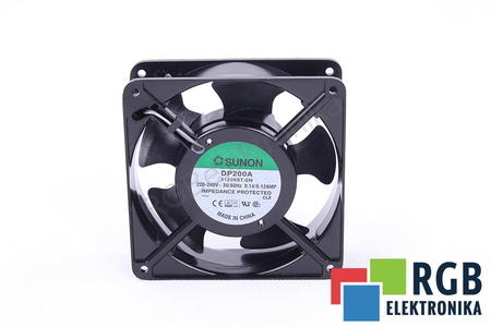 DP200A2123XST SUNON DP200A DP200A2123XST.GN 120X120X38MM, 230V EVANTAI