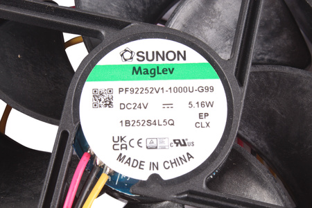 PF92252V1-1000U-G99 SUNON 24V, 92X92X25MM EVANTAI