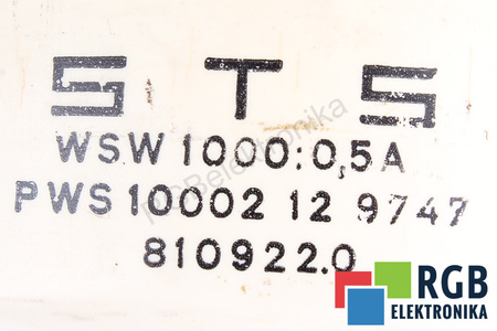 PWS10002129747 STS WSW1000;0,5A TRANSFORMATOR DE CURENT