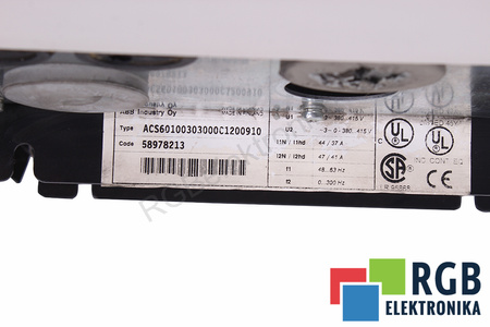 ACS60100303000C1200910 ABB ACS600 58978213