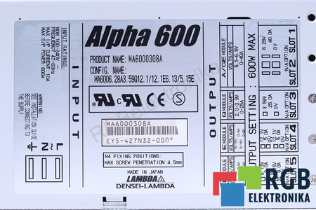 MA6000308A GE YOKOGAWA MEDICAL SYSTEMS ALPHA600 PENTRU LOGIQ7 GE