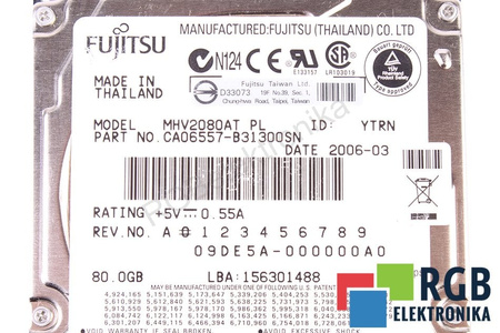 MHV2080AT FUJITSU 80GB