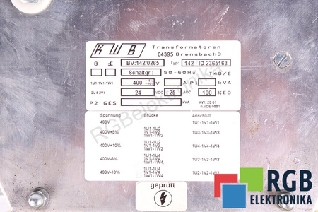 BV:142/0265 KWB ID2365163