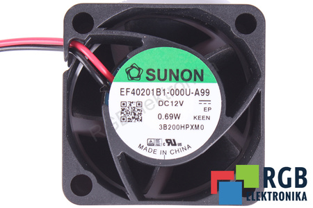 EF40201B1-000U-A99 SUNON EF40201B1-A99 40X40X20MM, 12V EVANTAI