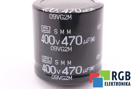 CONDENSATOR 470UF 400V NIPPON CONDENSATOR