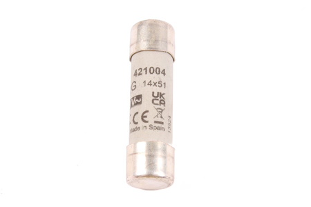 SIGURANŢĂ B14X51S-4A DF ELECTRIC 421004 690V, 4A, 15MM, 51MM SIGURANŢĂ