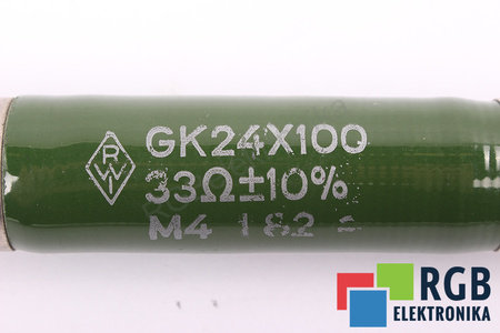 REZISTENȚĂ GK24X100 RWI 33R 33OHM REZISTENȚĂ