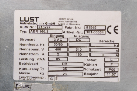 AER160.3 LUST