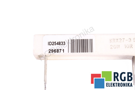 REZISTENȚĂ KRX27-3SD 10OHM, 20W