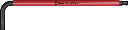 05022089001 WERA 950/9 HEX-PLUS SET DE CHEI HEXAGONALE ÎN FORMĂ DE L CU VÂRF SFERIC, ACOPERIRE BLACKLASER, METRIC, 9 PIESE
