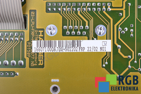 FRP22/02N01 HAUSER PENTRU COMPAX-S CPX 4500S/F3