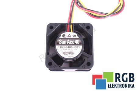 109P0405H601 SANYO DENKI SANACE40 40X40X20MM, 5V, 0.32A EVANTAI