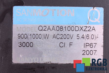 Q2AA08100DXZ2A SANYO DENKI STATOR