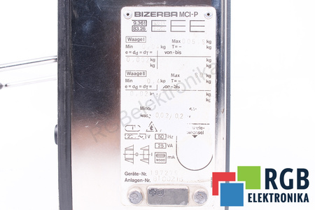 MCI-P BIZERBA TERMINAL DE CÂNTĂRIRE