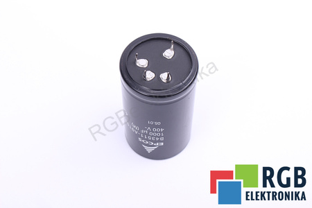 CONDENSATOR B43511-A9108-M EPCOS 40/085/56 1000UF, 400VDC CONDENSATOR