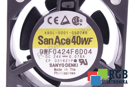 A90L-0001-0507#B FANUC 9WF0424F6D04 40X40X20MM, 24V EVANTAI