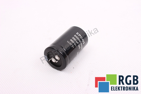 CONDENSATOR B43502-S0397-M2 EPCOS 390UF, 400VDC CONDENSATOR