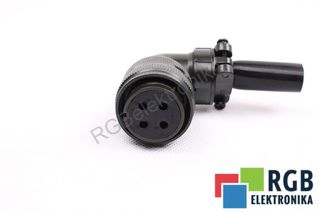 A06B-6079-K815#E RP EUMAX PENTRU AIS, AIF FANUC 4 PIN MUFĂ FEMELĂ UNGHIULARĂ