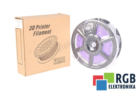 1,75MM PEARL FILAMENT 0.5KG PURPLE FLASHFORGE DIMENSIUNEA EXTERIOARĂ A BOBINEI 180MM, DIMENSIUNEA INTERIOARĂ A BOBINEI 50MM, LĂȚIMEA BOBINEI 45MM